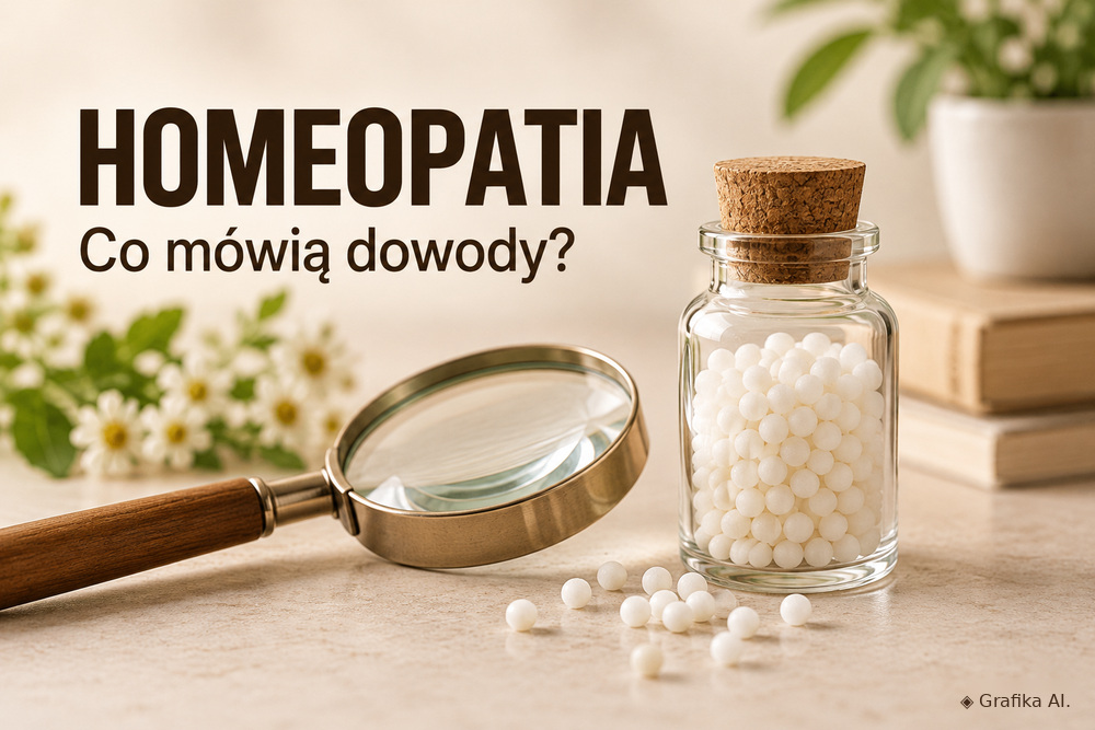 Czy homeopatia działa jak zwykły lek – ilustracja