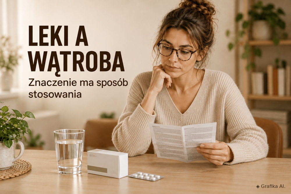 Czy leki przeciwbólowe zawsze szkodzą wątrobie – ilustracja
