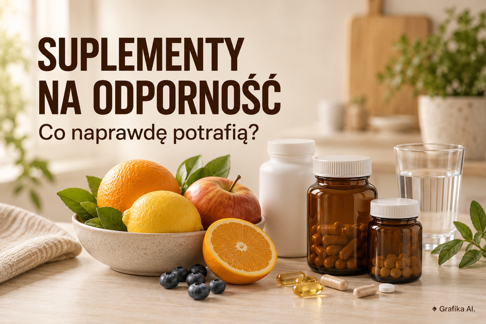 Czy suplementy „na odporność” naprawdę chronią przed infekcjami – ilustracja